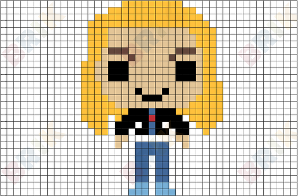 Rose Tyler Pixel Art