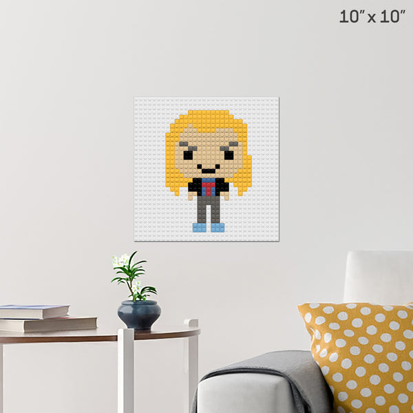 Rose Tyler Brick Poster