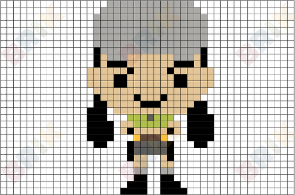 Rosita Pixel Art