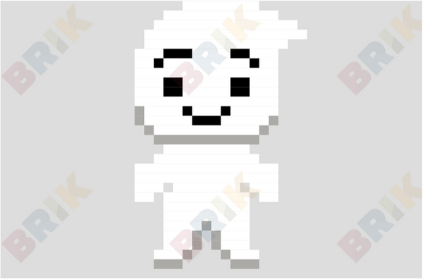 Rowan North's Ghost Pixel Art