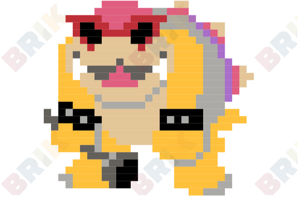 Roy Koopa Pixel Art