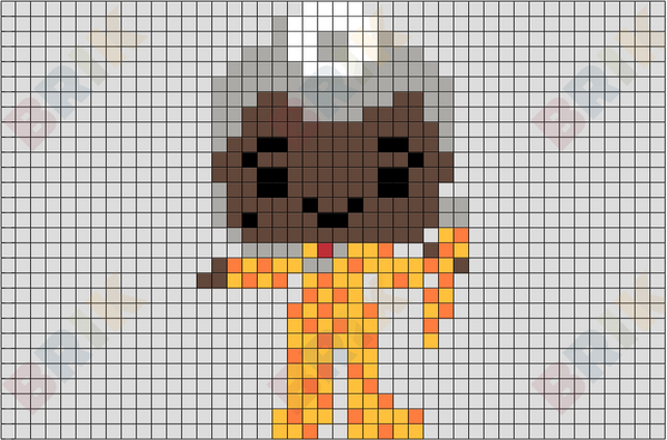 Ruby Rhod Pixel Art