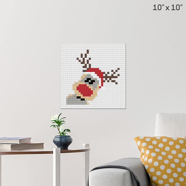 Rudolph Brick Poster