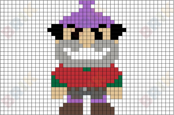 Rufus Ruffcut Pixel Art