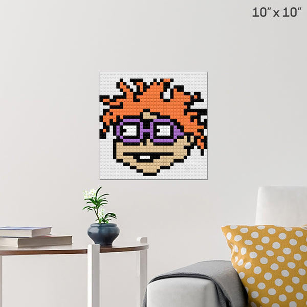 Rugrats Chuckie Finster Pixel Art Wall Poster - Build Your Own with ...