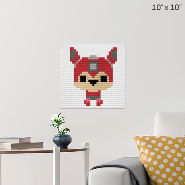 Rush Brick Poster
