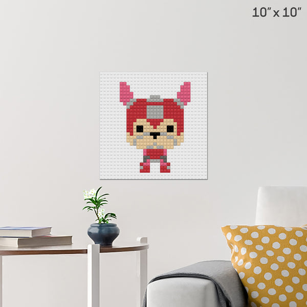 Rush Brick Poster