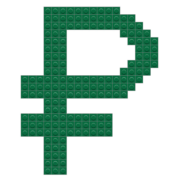 Russian Ruble Sign