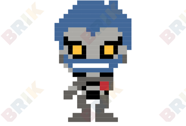 Ryuk Pixel Art