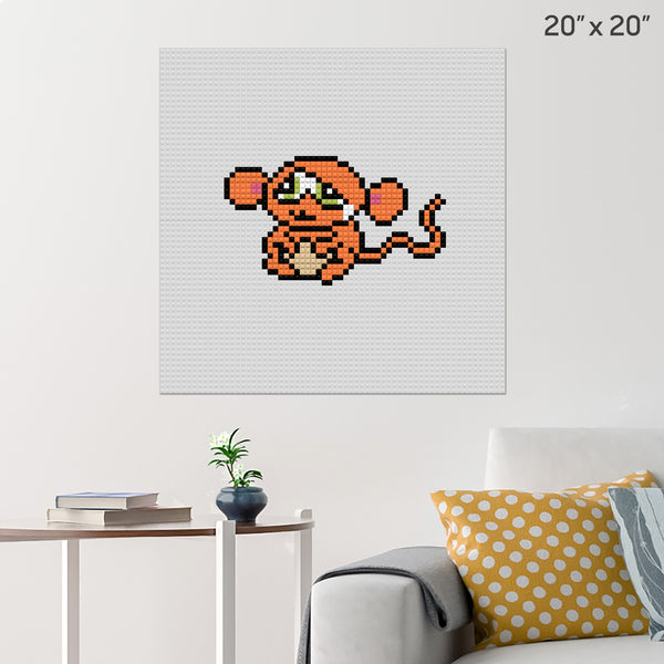 Sad Mouse Brick Poster