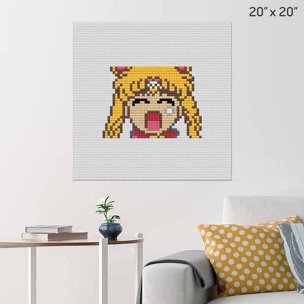 Sailor Moon Brick Poster
