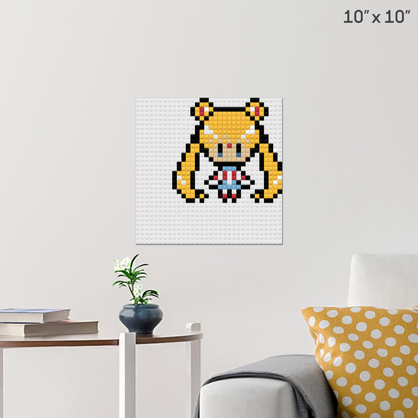 sailor moon Brick Poster