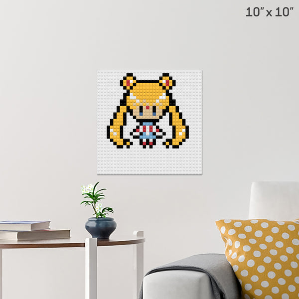 sailor moon Brick Poster