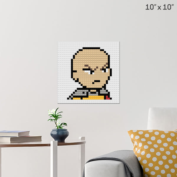Saitama Brick Poster