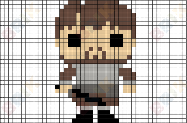 Samwell Tarly Pixel Art
