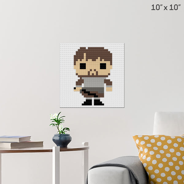 Samwell Tarly Brick Poster
