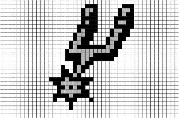 San Antonio Spurs Pixel Art