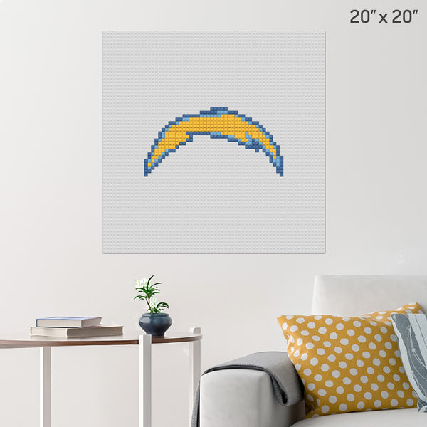 San Diego Chargers Brick Poster