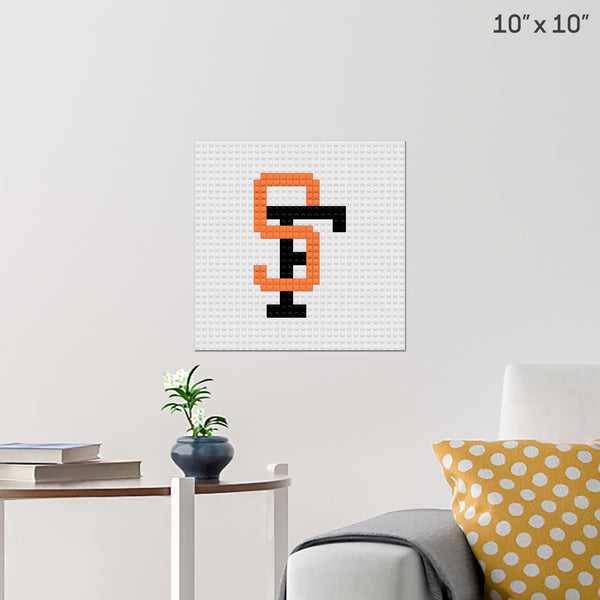 San Francisco Giants Brick Poster