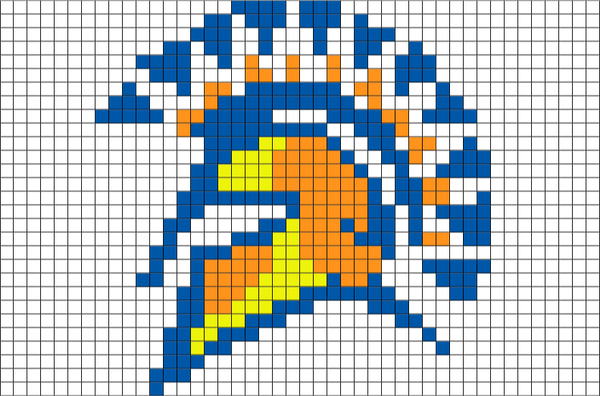 San Jose State Spartans Pixel Art