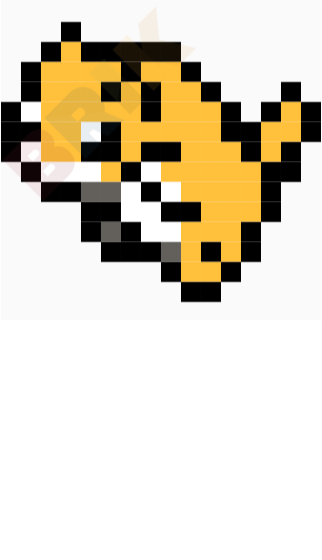 Sandshrew Pixel Art