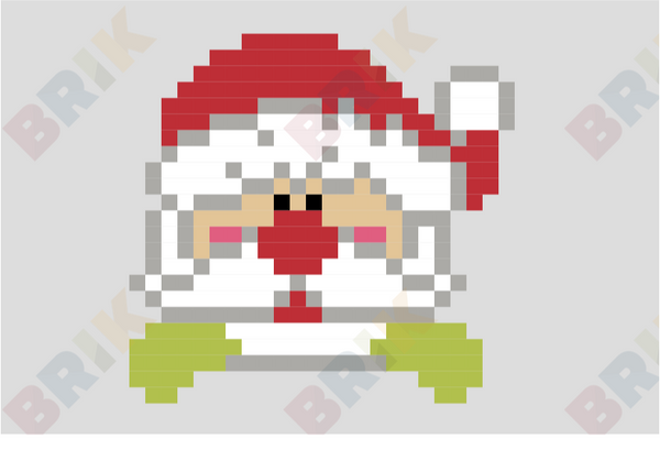 Santa Pixel Art