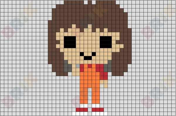 Sarah Jane Smith Pixel Art