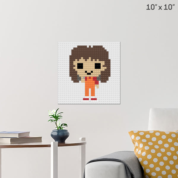 Sarah Jane Smith Brick Poster