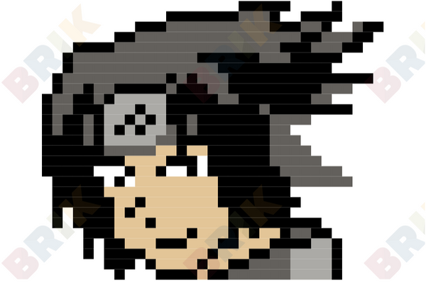 Sasuke Pixel Art