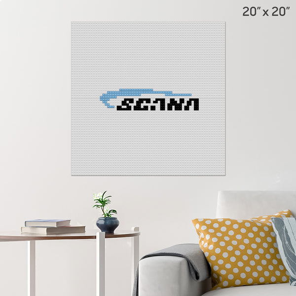SCANA Corporation Brick Poster