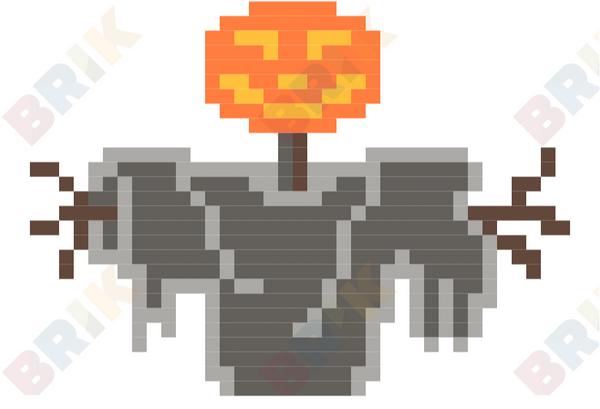 Scarecrow Pixel Art