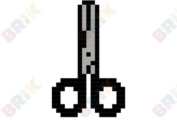 Scissors Pixel Art