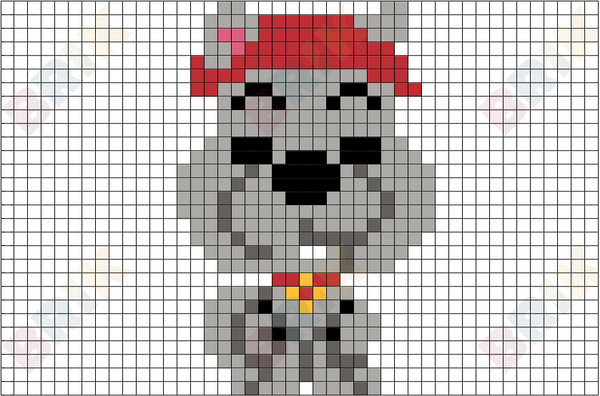 Scooby-Dum Pixel Art