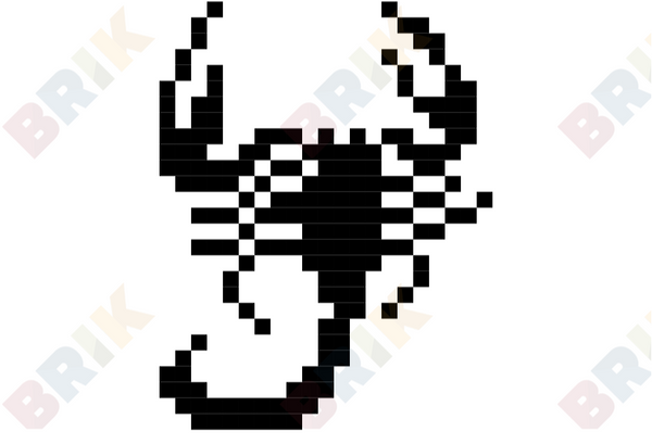 Scorpio Pixel Art