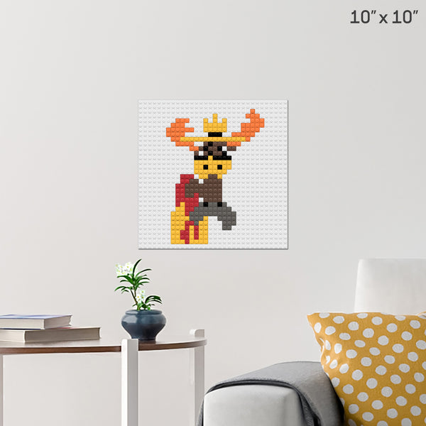 Scoutmaster Lumpus Brick Poster