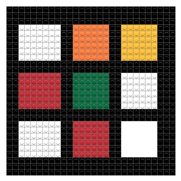 Scrambled rubiks cube