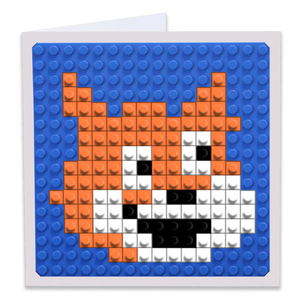 SCRATCH CAT Greeting Card