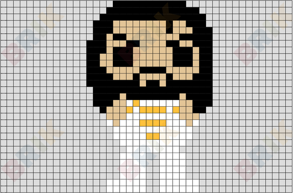 Seth Rollins Pixel Art