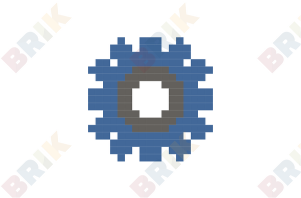 Settings Icon Pixel Art