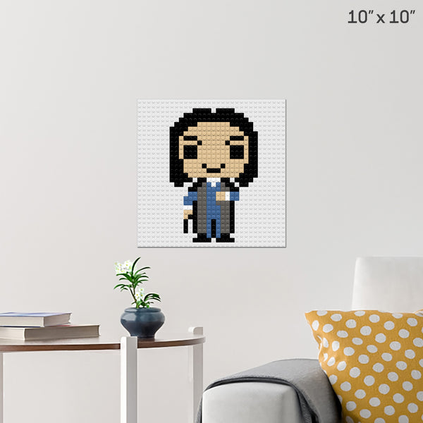 Severus Snape Brick Poster