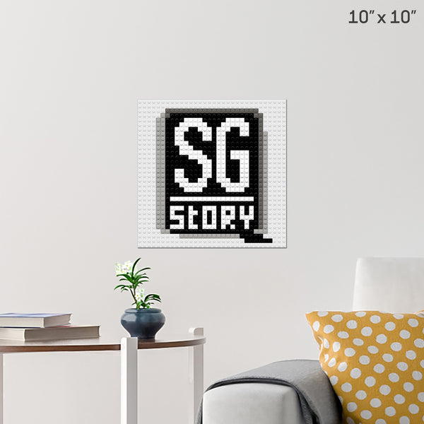 SG Story Brick Poster