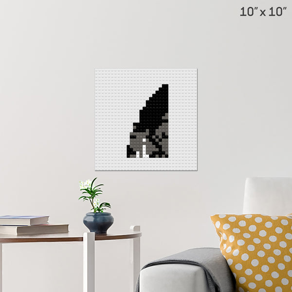 SH 1 Brick Poster