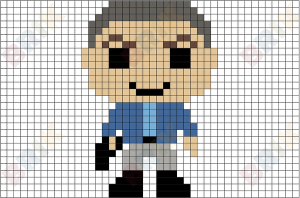 Shane Walsh Pixel Art