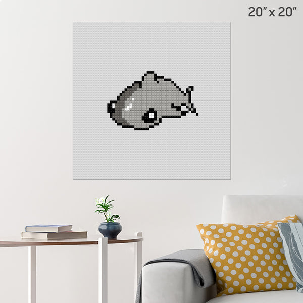 Shark Brick Poster