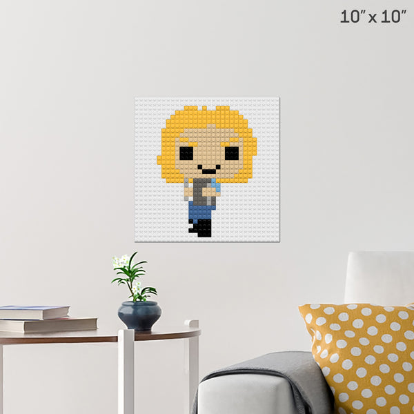 Sharon Carter Brick Poster