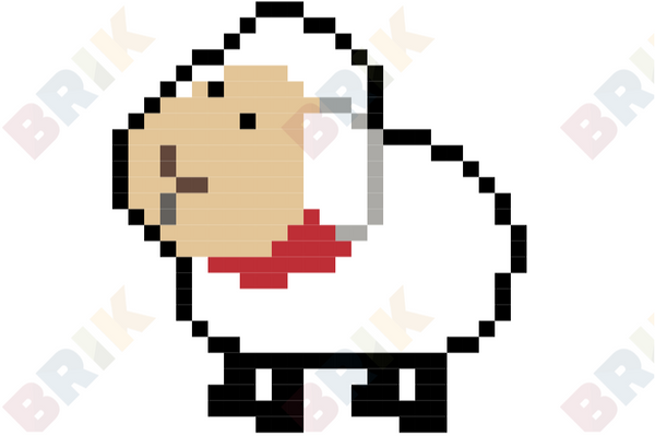 Sheep Pixel Art