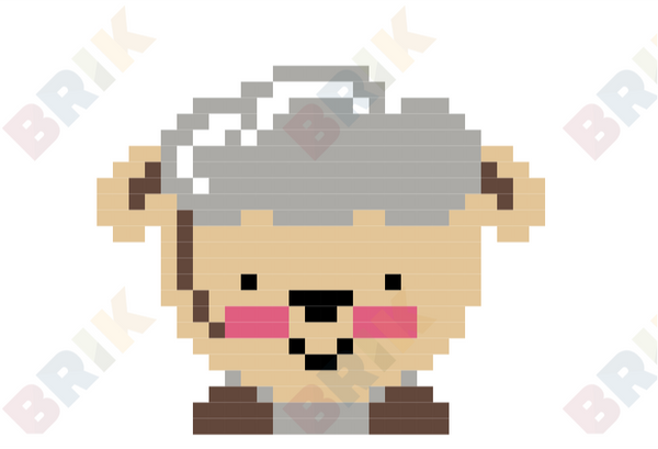 Sheep Pixel Art