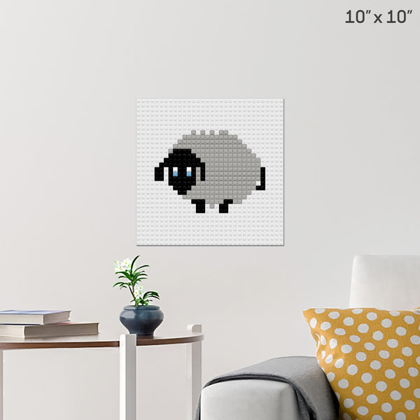 sheep Brick Poster