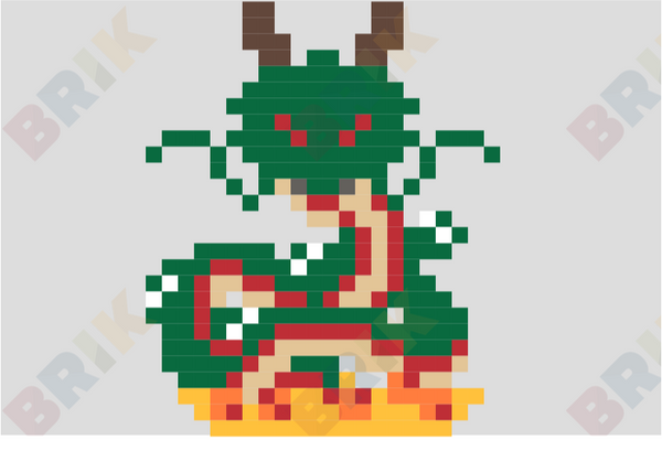 Shenron Pixel Art