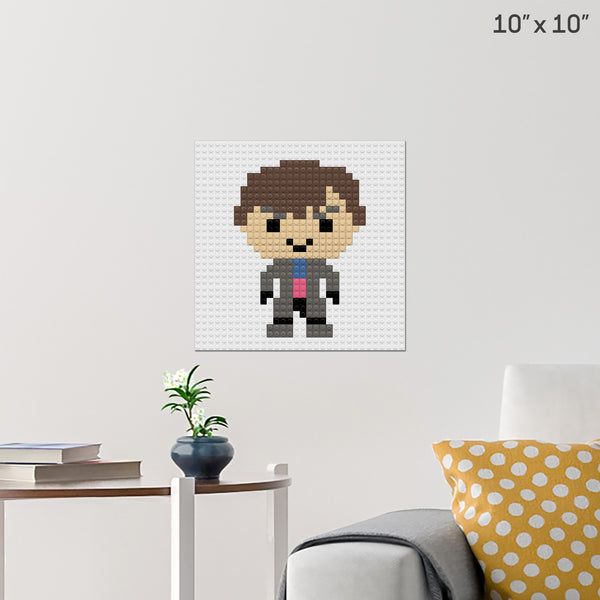 Sherlock Holmes Brick Poster